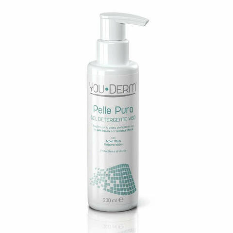 Pelle pura gel detergente viso 200 ml