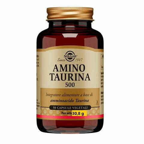 Amino taurina 500 50 capsule vegetali