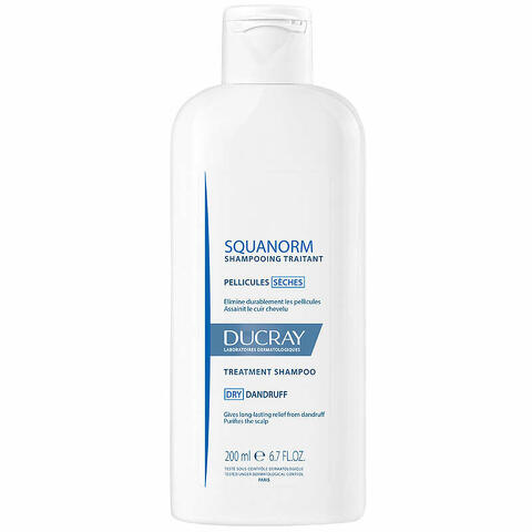 Squanorm shampoo trattante antiforfora forfora secca 200 ml