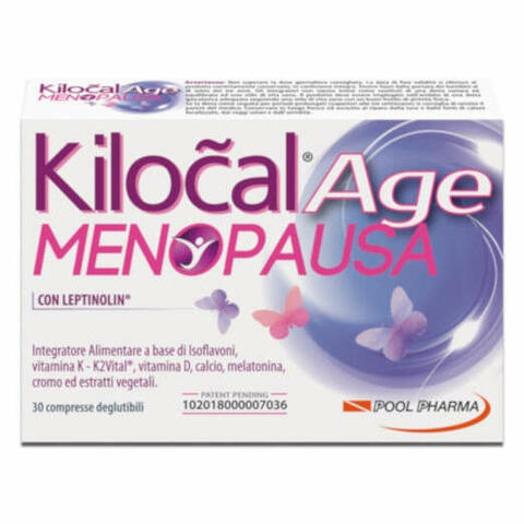 Age menopausa 30 compresse