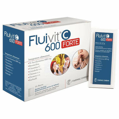 Fluivit c 600 forte 14 bustine