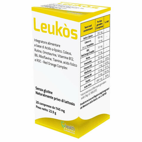 Leukos 4h 20 compresse divisibili