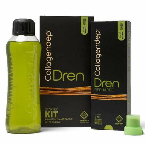 Collagendep dren starter kit 12 drink cap + smart bottle