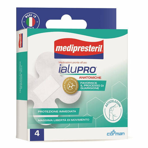 Medipresteril ialupro articolazioni 10x10 cm 4 pezzi