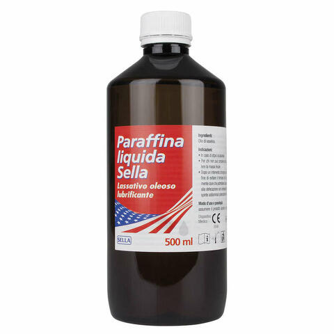 Paraffina liquida md lassativo 500 ml sella