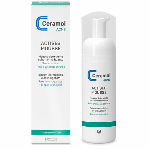 Ceramol acn3 actiseb mousse 150 ml