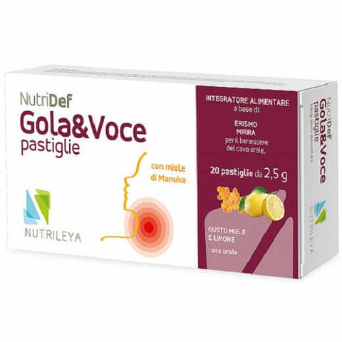 Gola & voce miele e limone 20 pastiglie