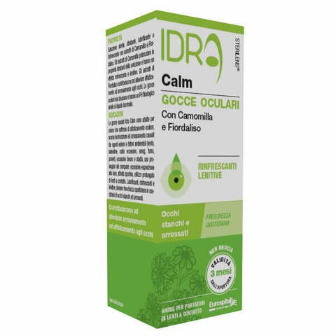 Gocce oculari rinfrescanti  idra calm camomilla e fiordaliso 10 ml