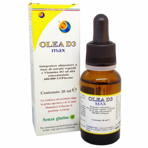 Olea d3 max gocce 20 ml