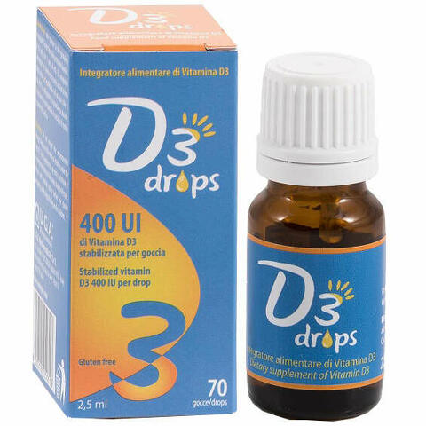 D3 drops 400 ui flaconcino 2,5 ml