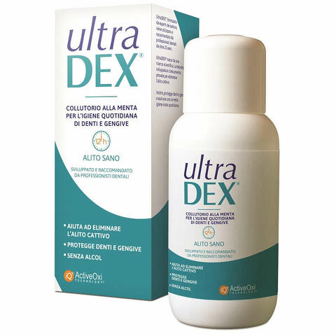 Ultradex collutorio alito sano 250 ml senza alcool