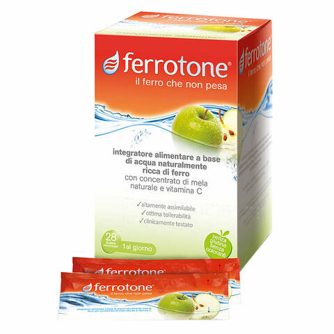 Ferrotone apple 28 sacchetti 25 ml