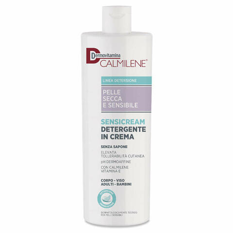 Calmilene sensicream detergente in crema senza sapone per pelle secca e sensibile 500 ml