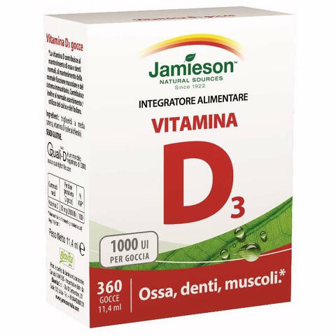 Jamieson vitamina d gocce 11,4 ml