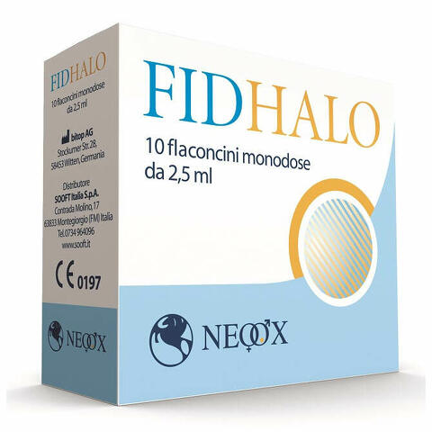 Fidhalo 10 flaconcini monodose da 2,5 ml