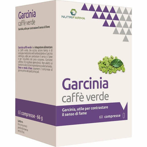 Garcinia caffe' verde 60 compresse 66 g