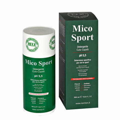 Mico sport docciaschiuma vegetale 500 ml