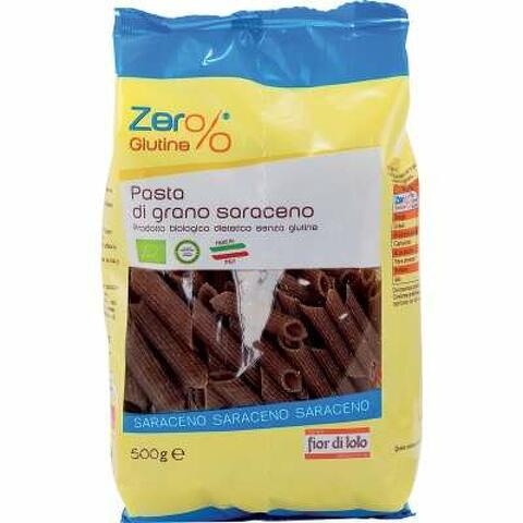 Zero% glutine penne di grano saraceno bio 500 g