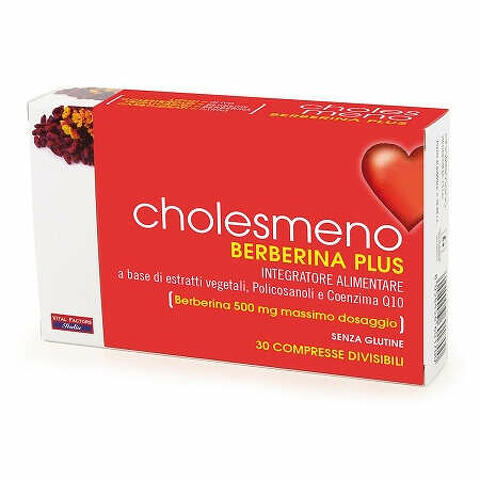 Cholesmeno berberina plus 30 compresse