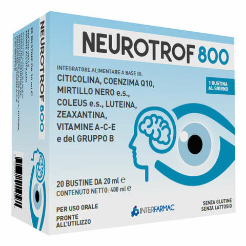 Neurotrof 800 20 bustine 20 ml