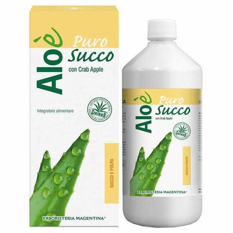 Aloe' aloe succo e polpa bio 1 litro