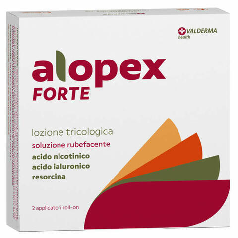 Alopex forte lozione rubefacente 2 roll on 20 ml