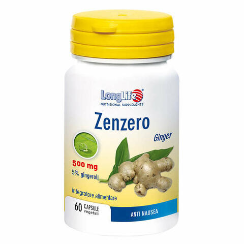 Longlife zenzero 60 capsule vegetali