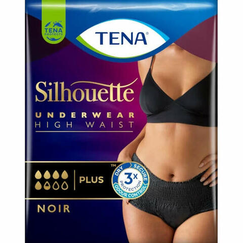 Pannolone a mutandina assorbente  silhouette noir m vita alta 9 pezzi