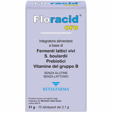 Floracid orosolubile 10 stickpack