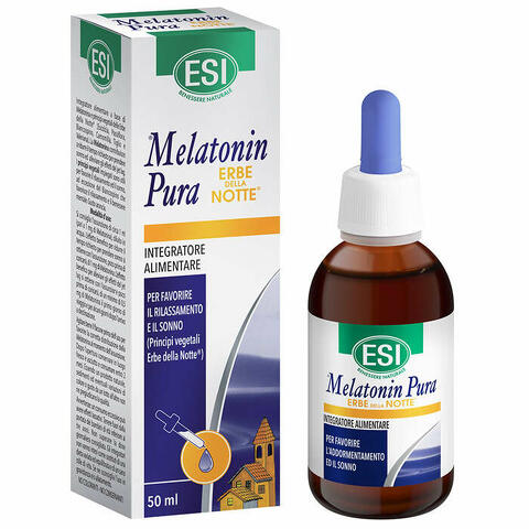 Esi melatonin pura gocce erbe notte 50 ml