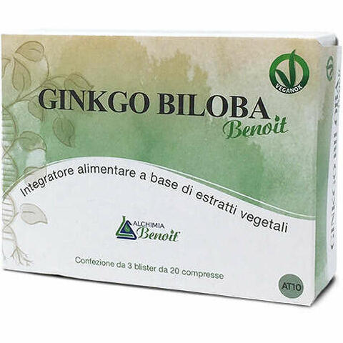 Ginko biloba benoit 60 compresse da 500 mg