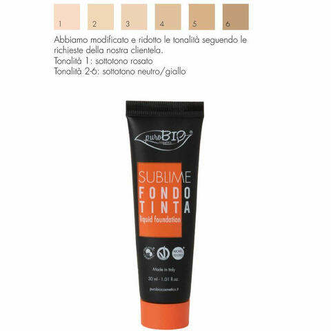 Fondotinta fluido sublime 01 30 ml