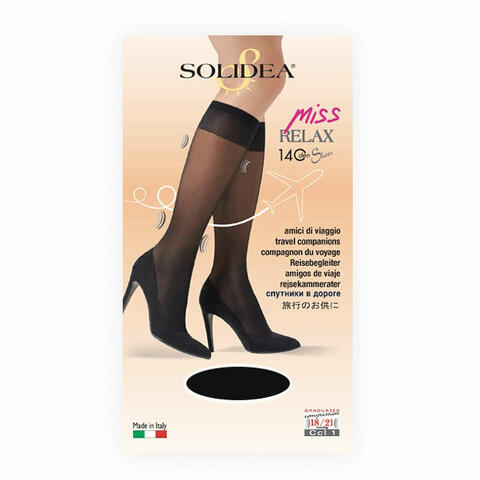 Miss relax 140 sheer gambaletto camel 3-l 1 paio