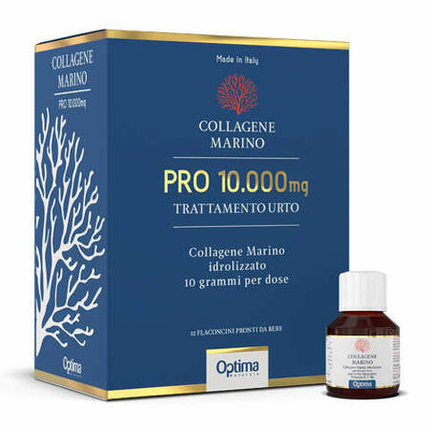 Collagene marino pro 10000mg trattamento urto 12 flaconi