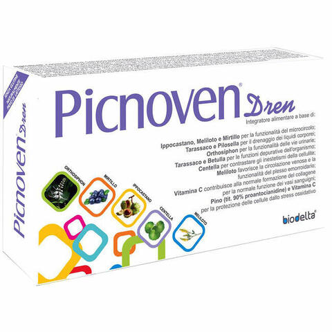 Picnoven dren 50 compresse 31 g