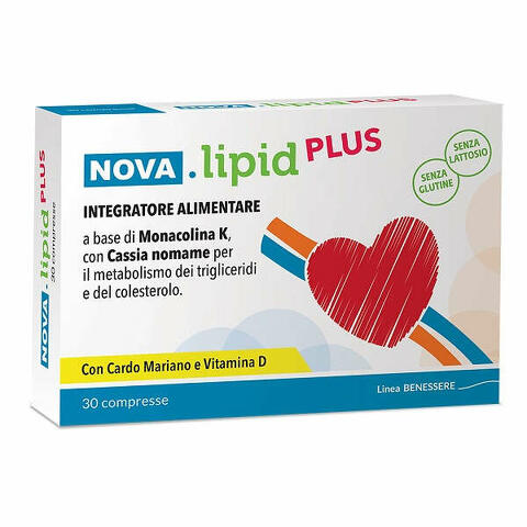 Nova lipid plus 30 compresse