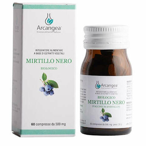 Mirtillo nero biologico 60 compresse