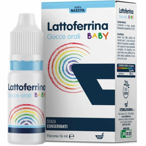 Lattoferrina baby gocce orali 16 ml