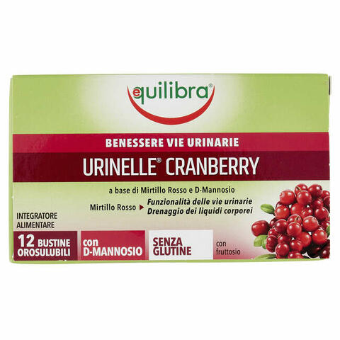 Urinelle cranberry 12 bustine orosolubili