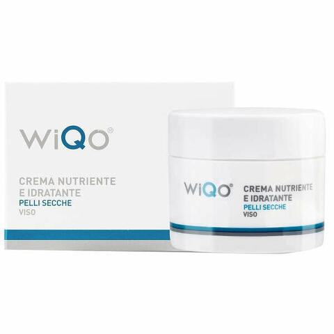 Wiqo crema nutriente ed idratante pelli secche viso 50 ml