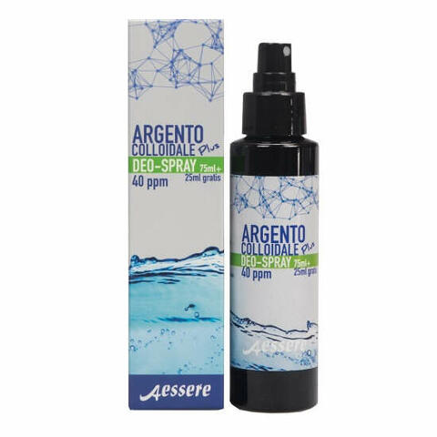 Argento colloidale plus deodorante spray 75 ml + 25 ml