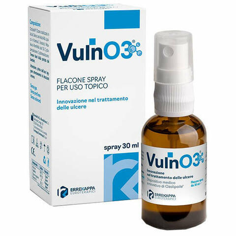 Vulno3 spray trattamento ulcere 30 ml