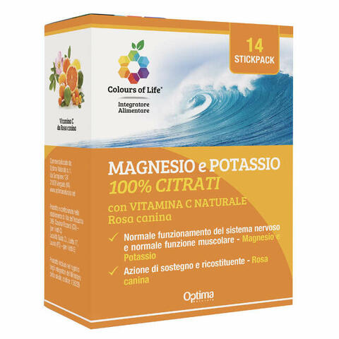 Magnesio potassio vit c 14 stick