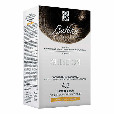 Shine on capelli castano dorato 4.3