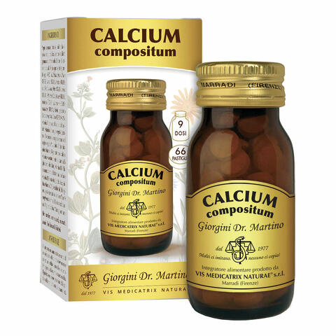 Calcium compositum 40 g 66 pastiglie