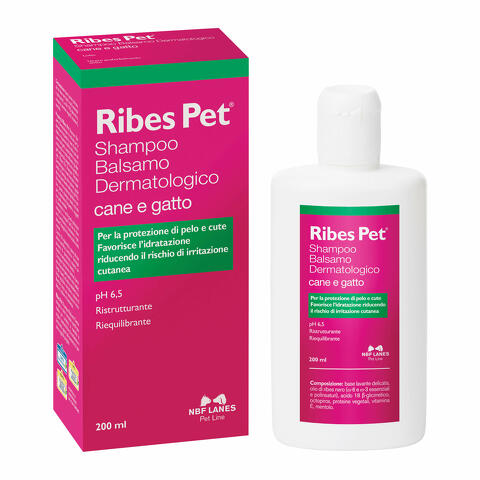 Ribes pet shampoo balsamo 200 ml