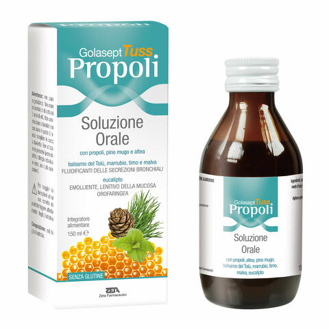 Tuss propoli soluzione orale adulti 150 ml