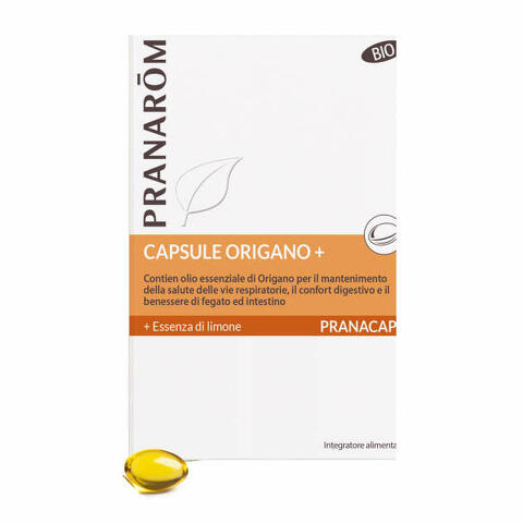 Pranacaps bio origano+ 30 capsule