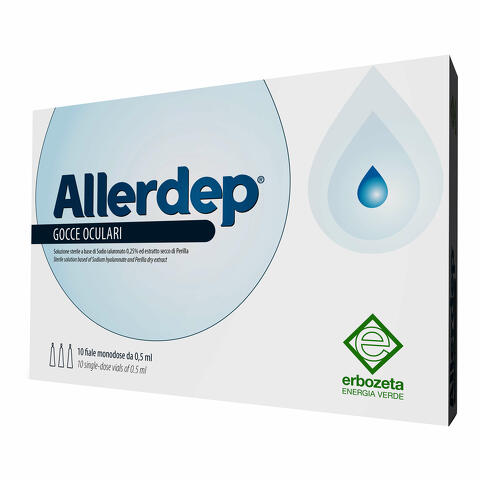 Allerdep gocce oculari 10 fiale monodose 0,5 ml