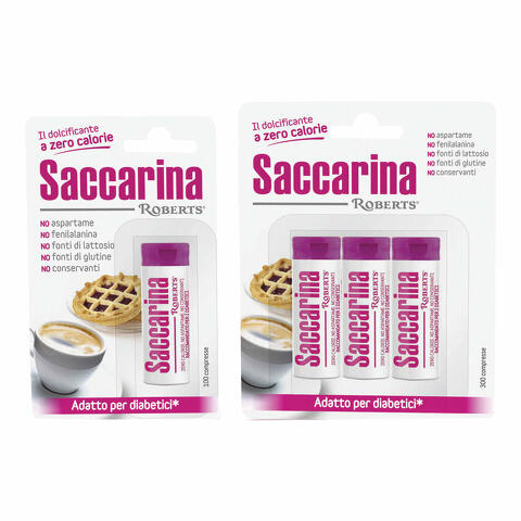 Saccarina  300 compresse 30 mg